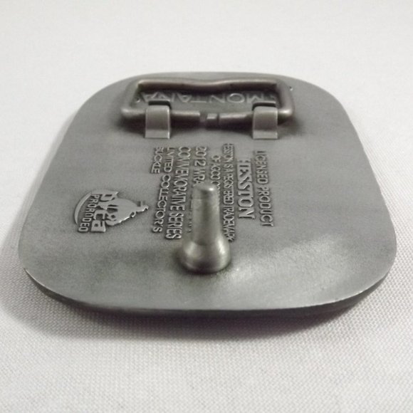 National Finals Rodeo 2012 Hesston Wrangler Commemorative Belt Buckle - Picture 8 of 8